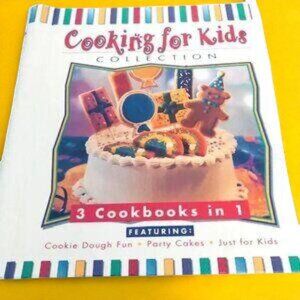 "Cooking for Kids" Collection Cookbook 3 in 1